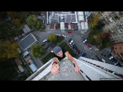 Mustang Wanted Video Shows Daredevil Hang From Balconies Walk Along