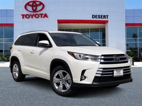 New Toyota Highlander Limited Sport Utility In Cathedral City