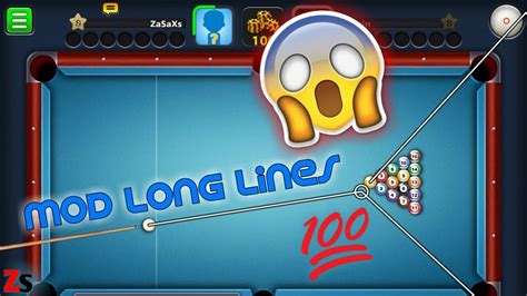 How To Mod 8 Ball Pool Without Root On Android MOD Long Lines