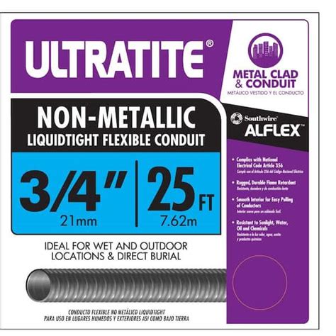 Southwire In X Ft Ultratite Liquidtight Flexible Non Metallic