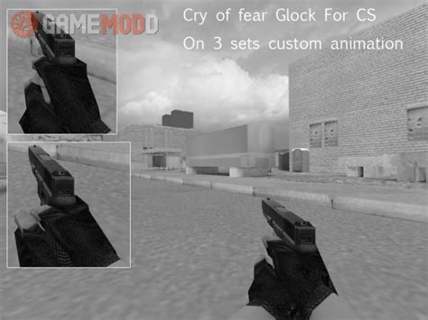 Cry Of Fear Glock With Sets Animation Cs Skins Weapons Glock