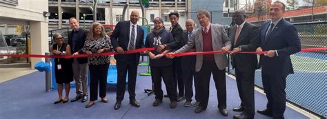 Ribbon Cutting for Newly Renovated Recreational Space at the Coachman