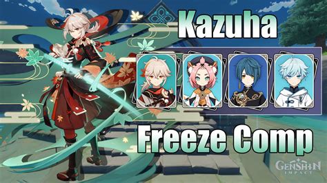 C0 KAZUHA SUB DPS BUILD PERMA FREEZE COMP ABYSS FLOOR 12 SECOND HALF