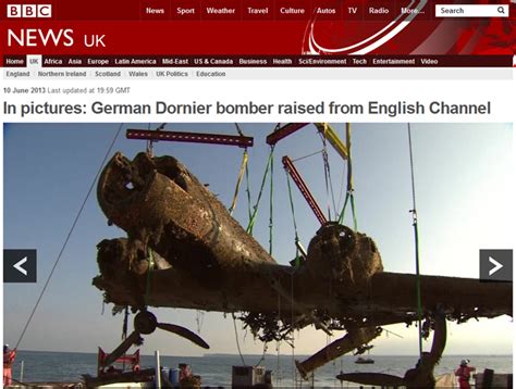 Dornier Do-17 Bomber Raised from English Channel – Flightstory