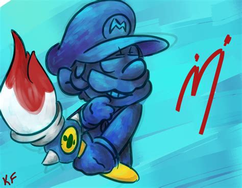 Shadow Mario by Kirafrog on DeviantArt