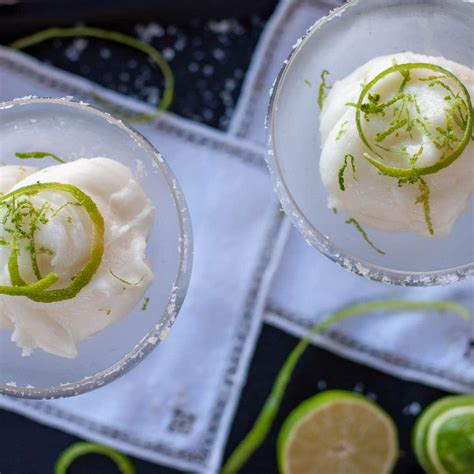 Homemade Lime Sorbet with Vodka - Your Guardian Chef