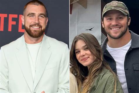 Travis Kelce Celebrates Fellow Nfl Star Josh Allens Engagement To