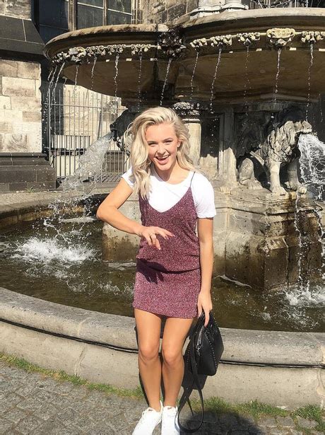 How Cute Is Zara Larsson In Her Strappy Dress Over A Plain White Tee