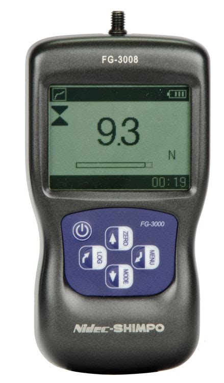 FG 3008 Digital Force Gauge 110 Lb 500 N Capacity