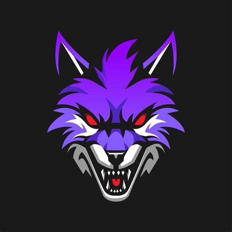 Angry Wolf Mascot Logo Gaming 46306581 Vector Art At Vecteezy