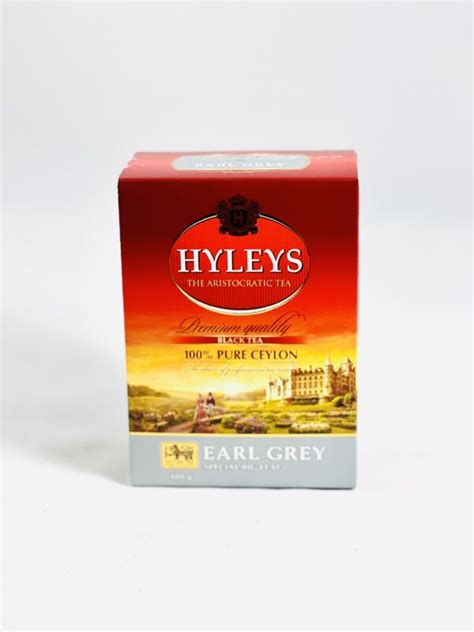 Herbata Hyleys Aristocratic Earl Grey 100 g liść Kawy Słodycze Chemia