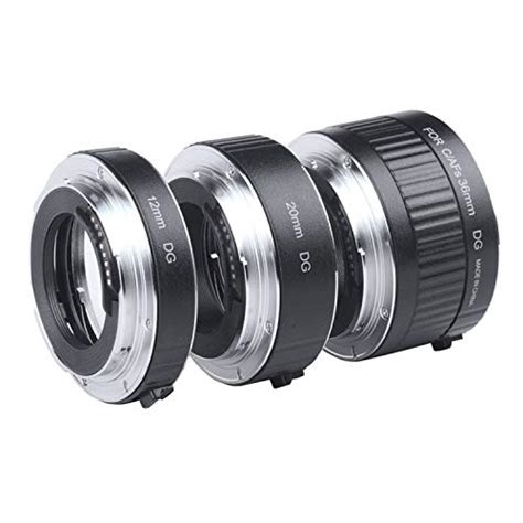 Viltrox Metal Mount Auto Focus Af Macro Extension Tube Ring Set Mm