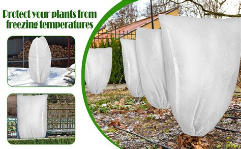 Amazon Hahood Pieces Plant Covers Freeze Protection Winter