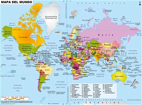 Mapa Mundial Mapa De Rios