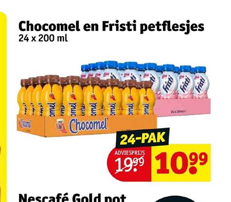 Chocomel En Fristi Petflesjes X Ml Aanbieding Bij Kruidvat