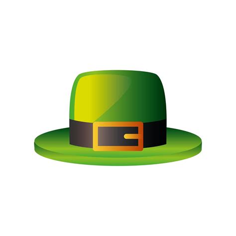 Happy St Patricks Day Leprechaun Hat Cartoon Icon 2513707 Vector Art At