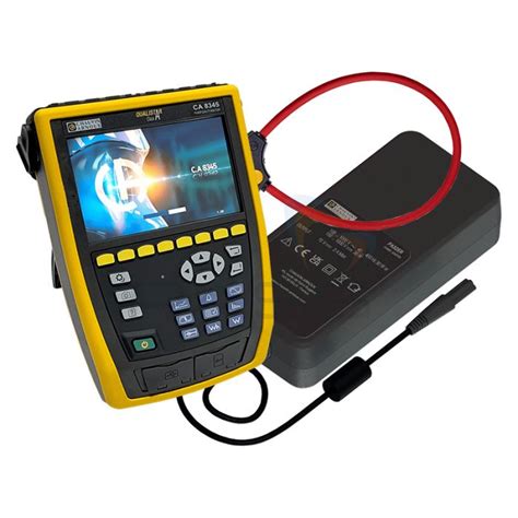 Chauvin Arnoux Ca Qualistar Class A Phase Power Analyser With