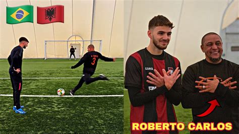 Shooting Challenge Vs Roberto Carlos🇧🇷🚀 Youtube