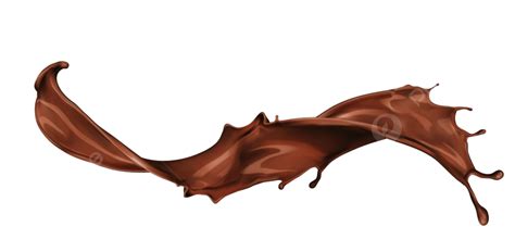 Chocolate Milk Splash Vector Hd Png Images Long Chocolate Milk Wave