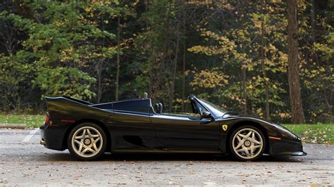 Ultra Rare Black Ferrari F50 Heads To The Auction Block