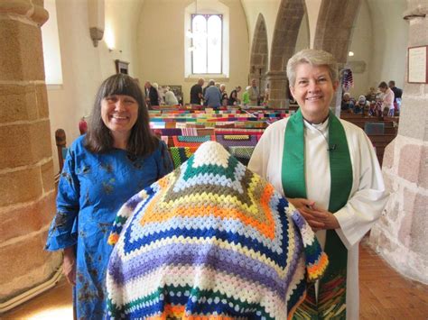 Forest Church Pews Covered With Blankets For Tanzania Guernsey Press