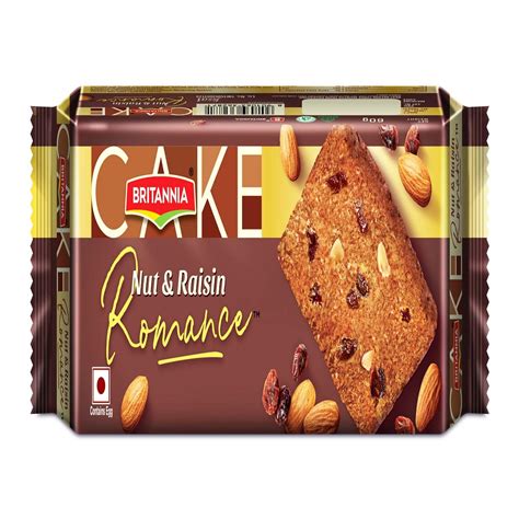 Britannia Cake Nut And Raisin Romance G Amazon In Grocery