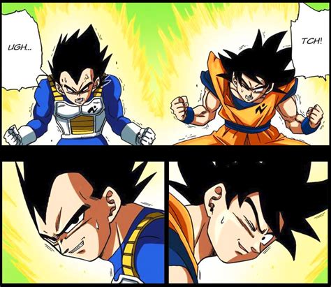 On Twitter Rt Dbmangapanels Goku And Vegeta