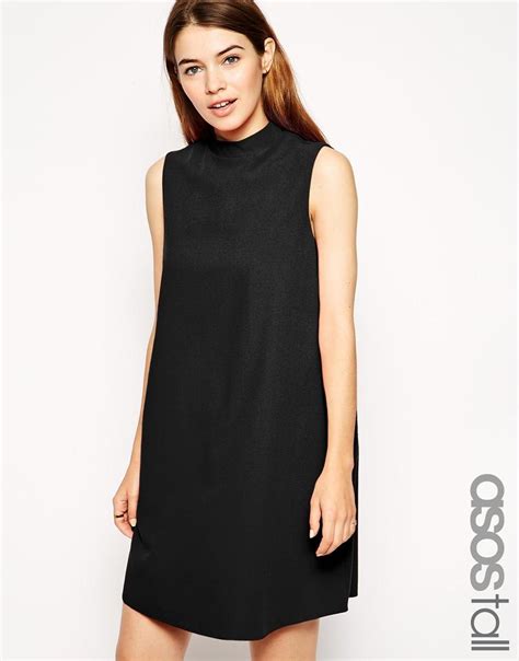 Asos Tall Robe Droite Sans Manches à Col Asos Tall Pickture