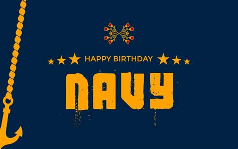 Navy Birthday. Happy Birthday navy 25788910 Vector Art at Vecteezy