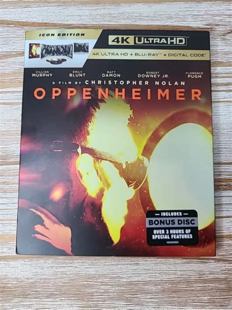 OPPENHEIMER ICON EDITION 4K UHD Blu Ray Digital Walmart Limited