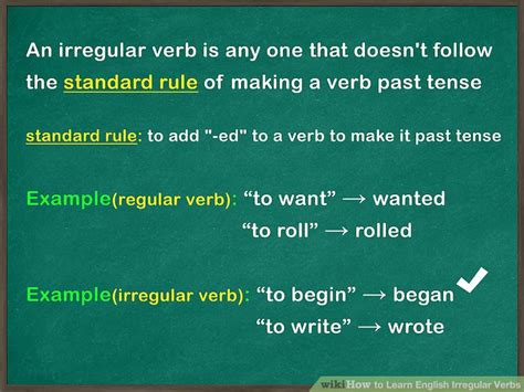 How to Learn English Irregular Verbs: 15 Steps (with Pictures) 
