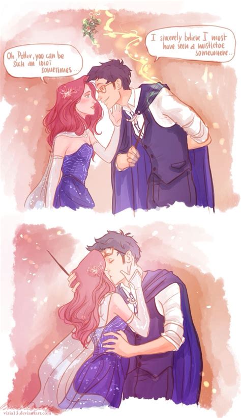 Daww Art By Viria Harry Potter Comics Fanart Harry Potter Lily