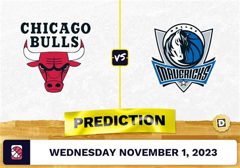 Bulls vs. Mavericks Prediction and Odds - November 1, 2023