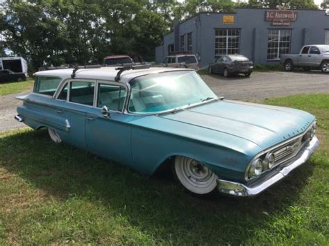 1960 Chevrolet Brookwood Station Wagon LS Swap Air Ride No Rust