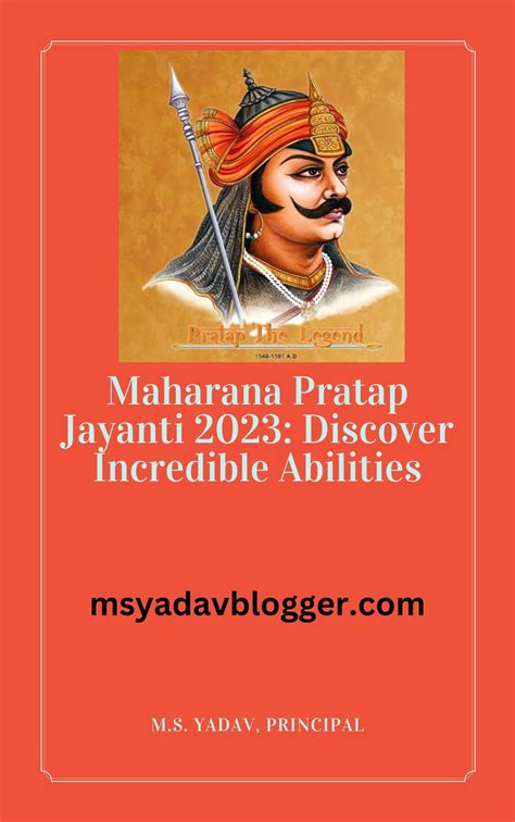 Maharana Pratap Jayanti 2023 Discover Incredible Abilities