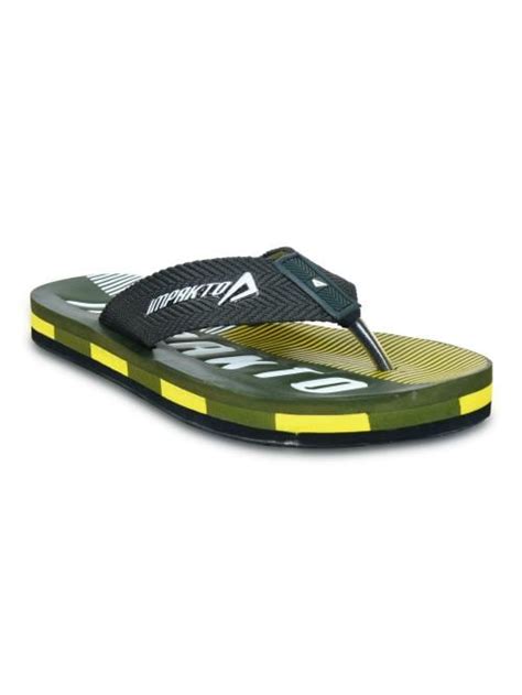 Buy Ajanta Men FLIP FLOPS HAWAI OLIVE GREEN Online At Best Prices In