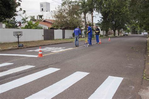 Prefeitura Revitaliza E Sinaliza Ruas Do Jardim La Salle Portal Do