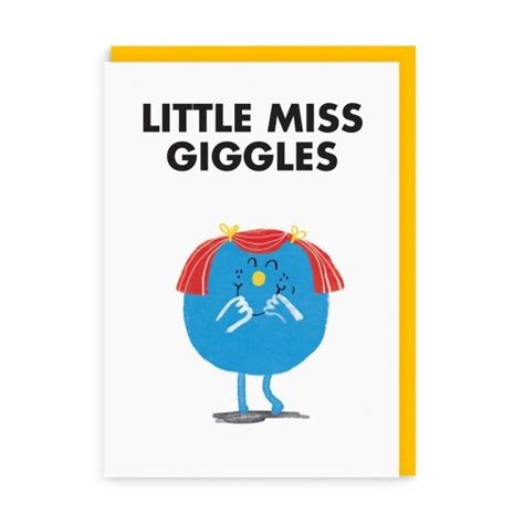 Little Miss Giggles Greeting Card - Collective Home Store