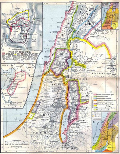 Judaism Origin Map