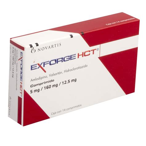 Exforge Hct 5 Mg 160 Mg 12 5 Mg 28 Comp Farmacia El túnel