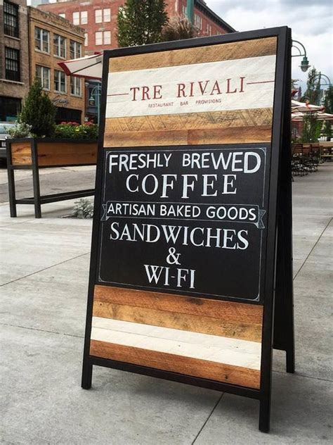 Custom Sandwich Board Sign Reclaimed Wood Event Sign Etsy