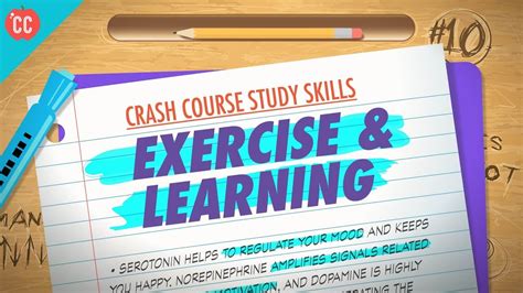 Exercise Crash Course Study Skills 10