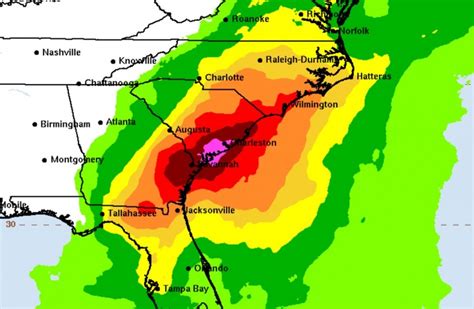 Hurricane Debby Surge Map Reveals Where Florida Will Be Battered The