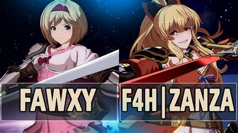 Gbvs Fawxy Djeeta Vs F H Zanza Vira High Level Gameplay Youtube