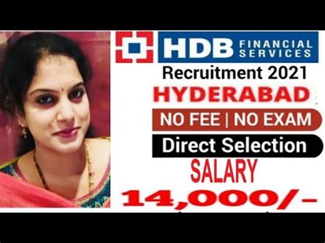 Latest Jobs In Hdb Financial Services Hyderabad Freshers Any