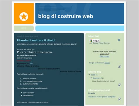 Come Fare Un Blog Creare Blog Con Blogger