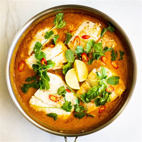 Thai Coconut Fish Curry Simply Delicious