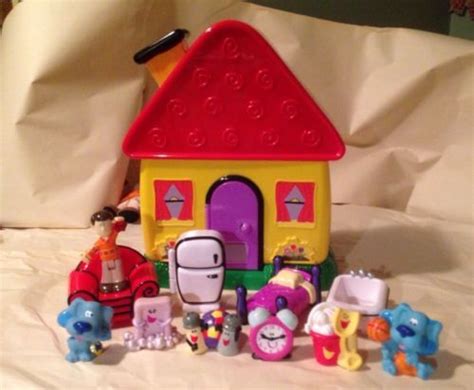 HTF Blue's Clues Joe's House Figures & Accessories Joe Tickey Salt ...