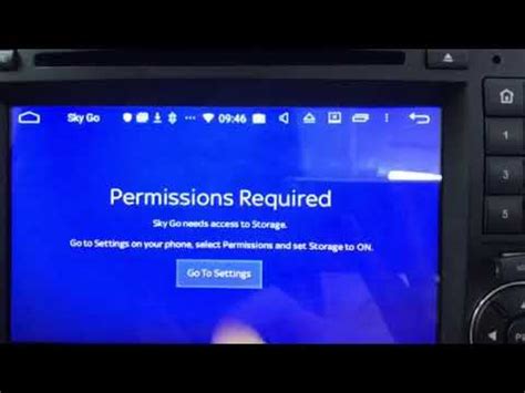 Otojeta Car Dvd How To Set App Permissions Youtube