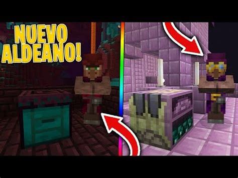 Nuevos ALDEANOS En MINECRAFT Aldeanos Del NETHER VS Aldeano Del END